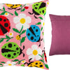 Needlepoint Pillow Kit "Ladybugs and Flowers"
