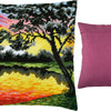 Needlepoint Pillow Kit "Sunset"