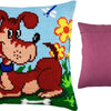 Cross Stitch Pillow Kit "Watchdog"