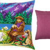 Needlepoint Pillow Kit "Blue Mountains"