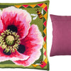 Needlepoint Pillow Kit "Large Poppy"