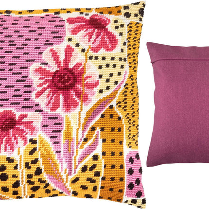 Needlepoint Pillow Kit "Ethiopia"