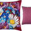 Needlepoint Pillow Kit "Wild Flowers"