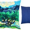 Needlepoint Pillow Kit "Olive Trees"