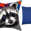 Needlepoint Pillow Kit "Raccoon"