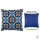 Kit + backing Deep blue