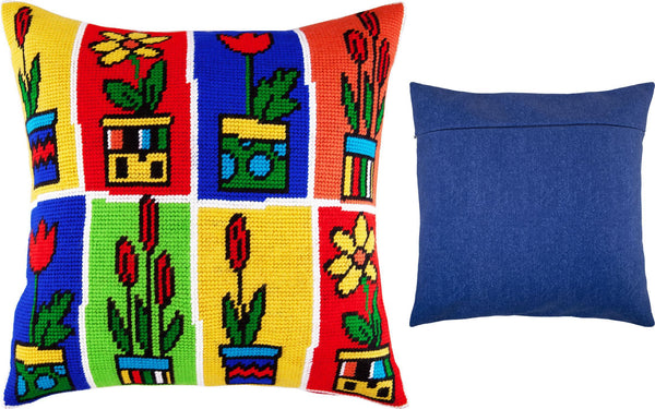 Needlepoint Pillow Kit 