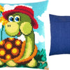 Cross Stitch Pillow Kit "Turtle"