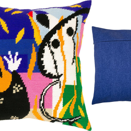 Needlepoint Pillow Kit "The Sorrows of the King"