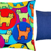 Needlepoint Pillow Kit "Kaleidoscope of Cats"