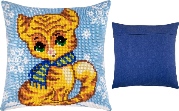 Cross Stitch Pillow Kit 
