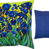 Needlepoint Pillow Kit "Irises"