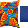 Needlepoint Pillow Kit "Jellyfish at Sunsetting"
