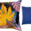 Needlepoint Pillow Kit "Tropical leaves"