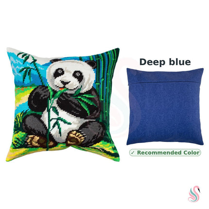 Needlepoint Pillow Kit "Panda"
