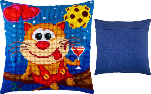 Cross Stitch Pillow Kit 
