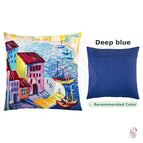 Kit + backing Deep blue