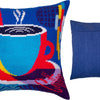 Needlepoint Pillow Kit "Morning coffee"