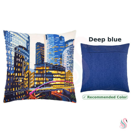 Needlepoint Pillow Kit "Taipei"