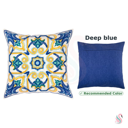 Needlepoint Pillow Kit "Porto"