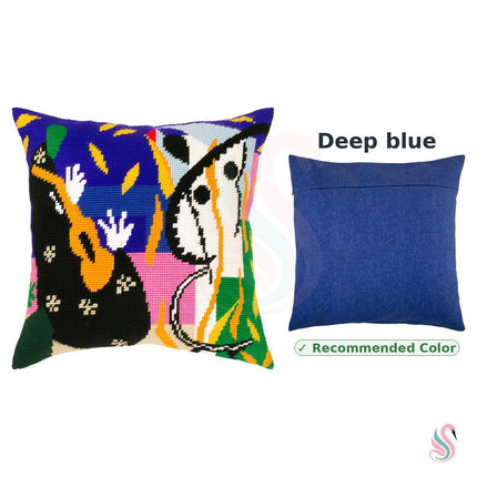 Needlepoint Pillow Kit "The Sorrows of the King"