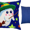 Cross Stitch Pillow Kit "A little ghost"
