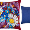 Needlepoint Pillow Kit "Wild Flowers"