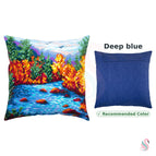 Kit + backing Deep blue