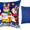 Needlepoint Pillow Kit "Hares’ Carols"