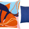 Needlepoint Pillow Kit "Abstract tropics"