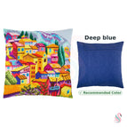 Kit + backing Deep blue