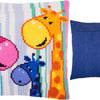Cross Stitch Pillow Kit "Giraffes"