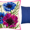 Needlepoint Pillow Kit "Cornflowers"