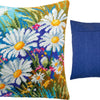 Needlepoint Pillow Kit "Meadow of Daisies"