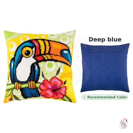 Needlepoint Pillow Kit "Toucan"