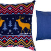 Needlepoint Pillow Kit "Winter moose"