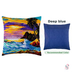 Kit + backing Deep blue