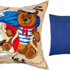 Needlepoint Pillow Kit "Bear the Sailor"