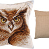 Needlepoint Pillow Kit "Eagle-Owl"