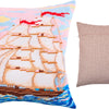 Needlepoint Pillow Kit "Sailing Ship"