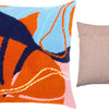 Needlepoint Pillow Kit "Abstract tropics"