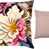 Cross Stitch Pillow Kit "Peonies"