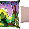 Cross Stitch Pillow Kit "Riverbank, H. Matisse"