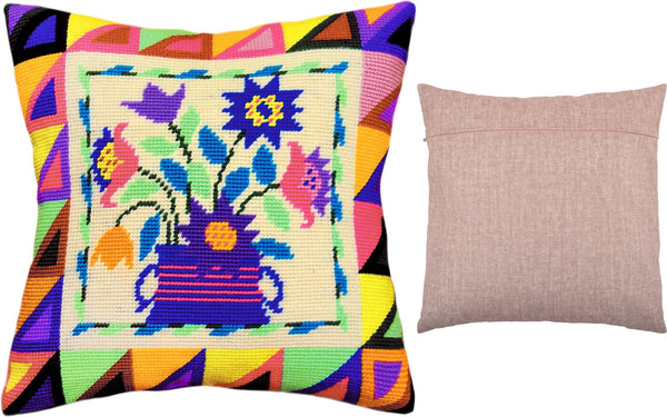 Needlepoint Pillow Kit 