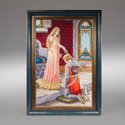 DIY Counted Cross Stitch Kit "А Knighthood"