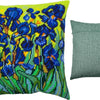 Needlepoint Pillow Kit "Irises"