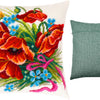Needlepoint Pillow Kit "Flower arrangement"