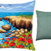 Needlepoint Pillow Kit "Sea coast"
