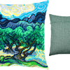 Needlepoint Pillow Kit "Olive Trees"
