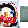 Needlepoint Pillow Kit "Penguin"